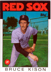 1986 Topps Baseball Cards      117     Bruce Kison